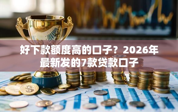 好下款额度高的口子？2026年最新发的7款贷款口子