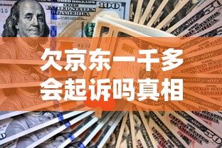 欠京东一千多会起诉吗真相