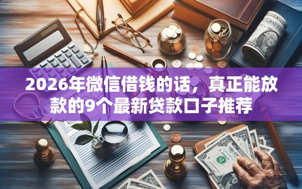 2026年微信借钱的话，真正能放款的9个最新贷款口子推荐