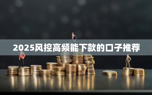 2025风控高频能下款的口子推荐
