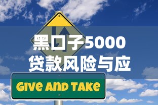 黑口子5000贷款风险与应对指南