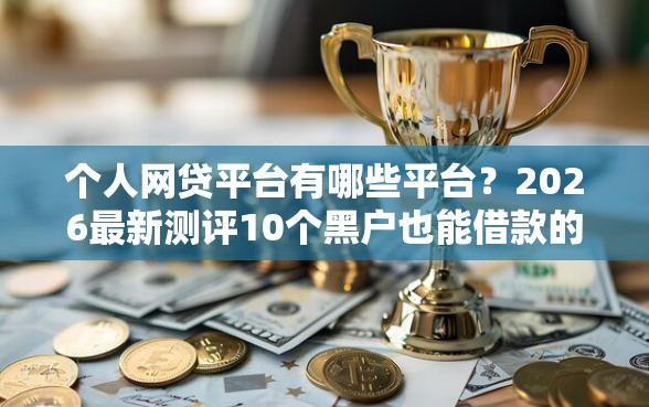 个人网贷平台有哪些平台？2026最新测评10个黑户也能借款的软件
