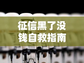 征信黑了没钱自救指南