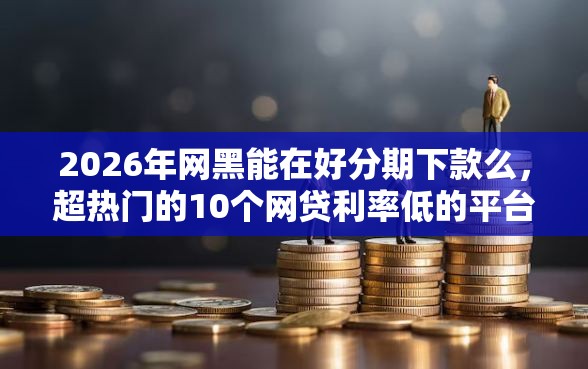 2026年网黑能在好分期下款么，超热门的10个网贷利率低的平台推荐