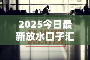 2025今日最新放水口子汇总