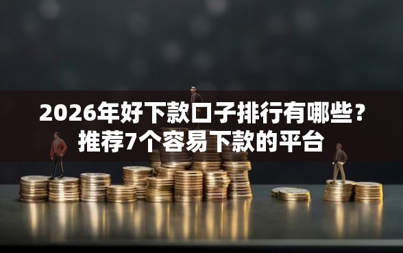 2026年好下款口子排行有哪些？推荐7个容易下款的平台