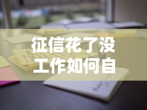 征信花了没工作如何自救指南