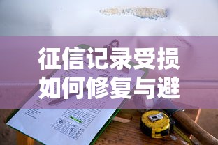 征信记录受损如何修复与避免