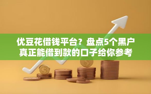 优豆花借钱平台？盘点5个黑户真正能借到款的口子给你参考