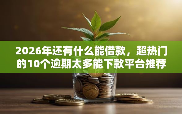 2026年还有什么能借款，超热门的10个逾期太多能下款平台推荐