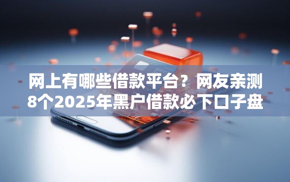 网上有哪些借款平台？网友亲测8个2025年黑户借款必下口子盘点