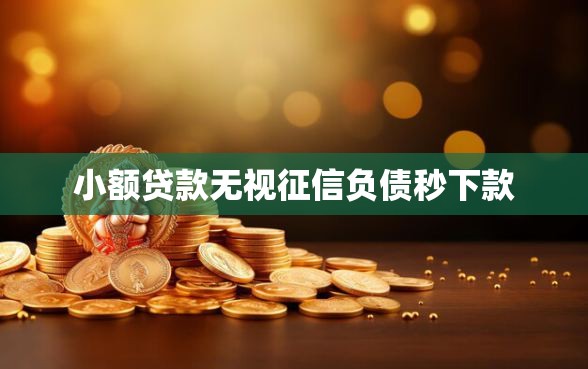 小额贷款无视征信负债秒下款