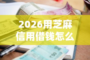 2026用芝麻信用借钱怎么借，差7千元就选这8个平台