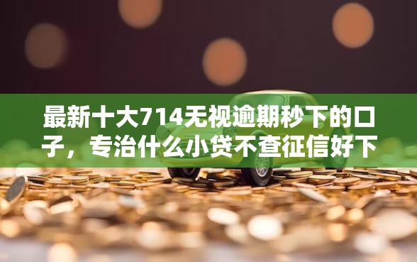 最新十大714无视逾期秒下的口子，专治什么小贷不查征信好下款