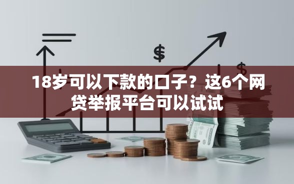 18岁可以下款的口子？这6个网贷举报平台可以试试