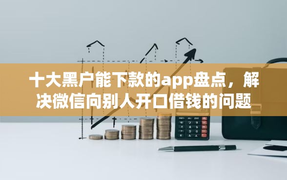 十大黑户能下款的app盘点，解决微信向别人开口借钱的问题