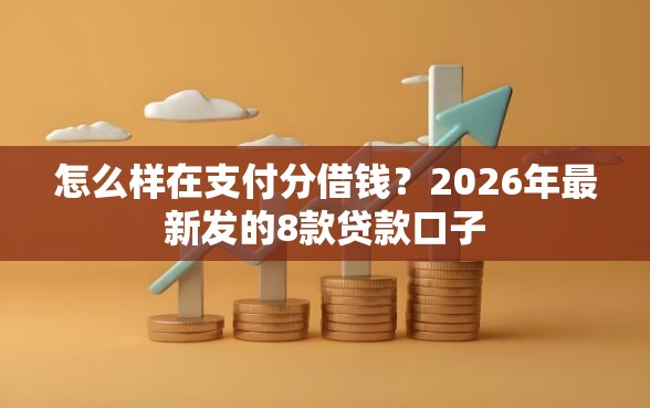 怎么样在支付分借钱？2026年最新发的8款贷款口子