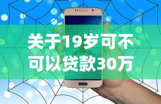 关于19岁可不可以贷款30万，推荐7个p2p网络贷款平台给你