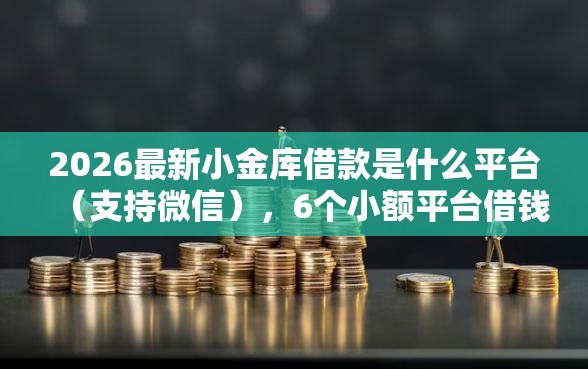 2026最新小金库借款是什么平台（支持微信），6个小额平台借钱容易通过不看征信无私分享