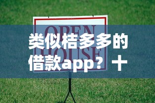 类似桔多多的借款app？十大低利率贷款平台推荐