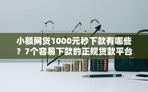 小额网贷1000元秒下款有哪些？7个容易下款的正规贷款平台推荐给你