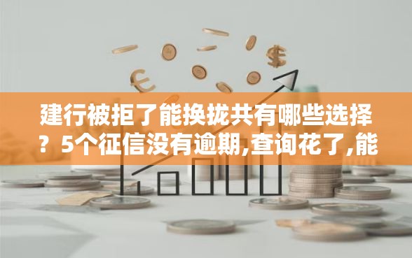 建行被拒了能换拢共有哪些选择?5个征信没有逾期,查询花了,能贷款的平台详解 建行被拒了能换拢共有哪些选择?5个征信没有逾期,查询花了,能贷款的平台详解