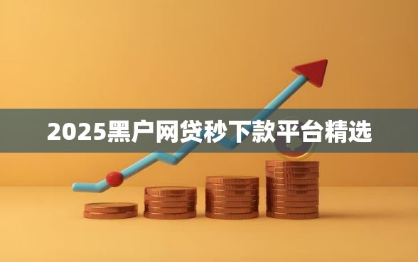 2025黑户网贷秒下款平台精选