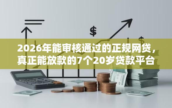 2026年能审核通过的正规网贷，真正能放款的7个20岁贷款平台推荐