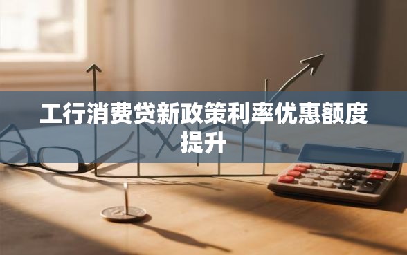 工行消费贷新政策利率优惠额度提升