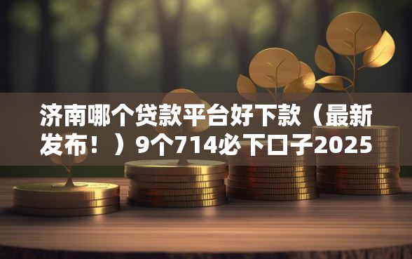 济南哪个贷款平台好下款（最新发布！）9个714必下口子2025