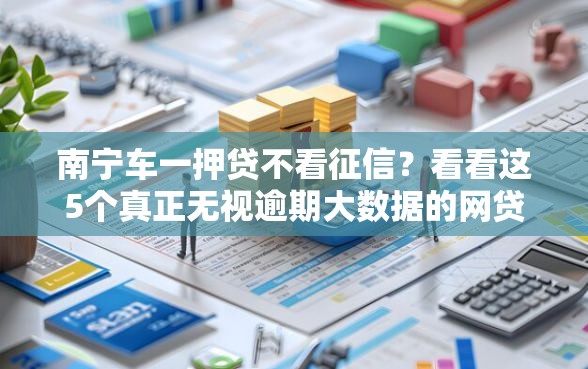 南宁车一押贷不看征信？看看这5个真正无视逾期大数据的网贷软件怎么样