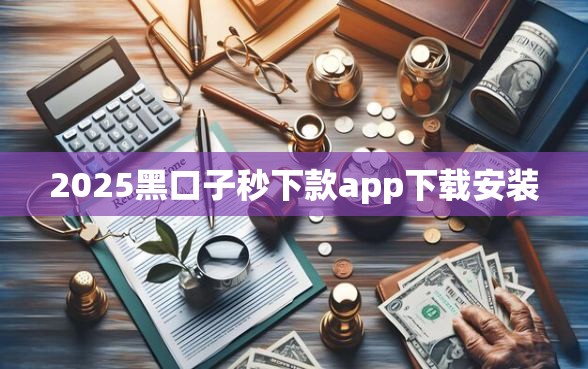 2025黑口子秒下款app下载安装