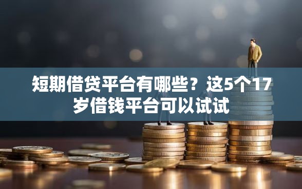 短期借贷平台有哪些？这5个17岁借钱平台可以试试