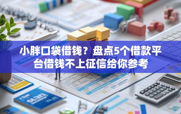 小胖口袋借钱？盘点5个借款平台借钱不上征信给你参考