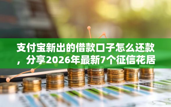 支付宝新出的借款口子怎么还款，分享2026年最新7个征信花居然都下款的软件