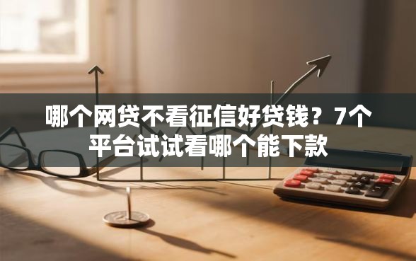 哪个网贷不看征信好贷钱？7个平台试试看哪个能下款
