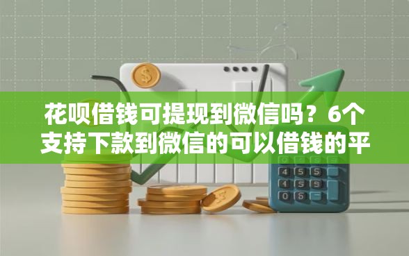 花呗借钱可提现到微信吗？6个支持下款到微信的可以借钱的平台