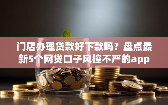 门店办理贷款好下款吗？盘点最新5个网贷口子风控不严的app