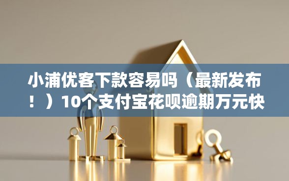 小浦优客下款容易吗（最新发布！）10个支付宝花呗逾期万元快速贷款app