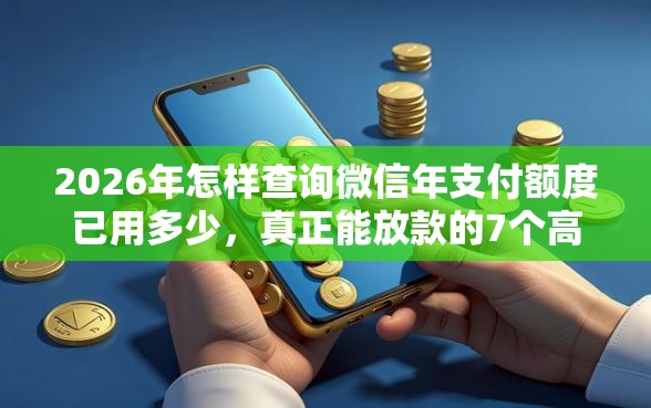2026年怎样查询微信年支付额度已用多少，真正能放款的7个高能分期贷款口子新秀推荐