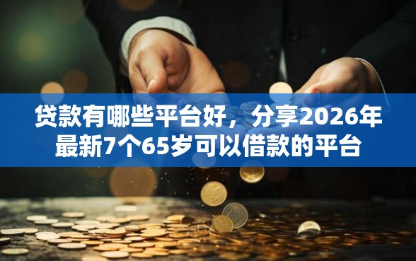 贷款有哪些平台好，分享2026年最新7个65岁可以借款的平台