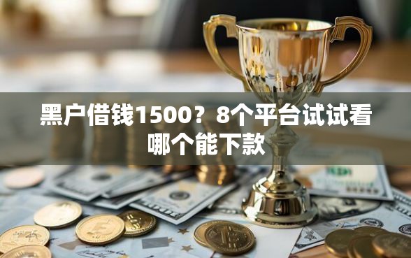 黑户借钱1500？8个平台试试看哪个能下款