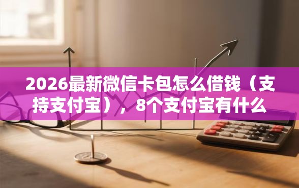 2026最新微信卡包怎么借钱（支持支付宝），8个支付宝有什么借钱平台无私分享