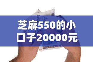 芝麻550的小口子20000元无门槛本月借款平台力荐！分享小额网贷口子20000元无门槛借款