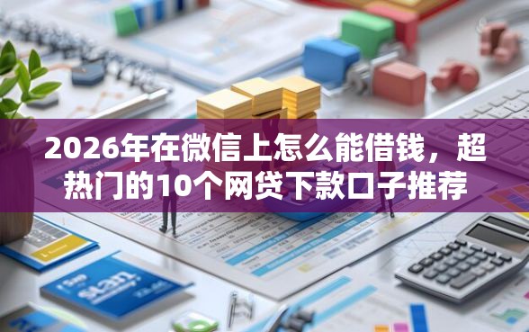 2026年在微信上怎么能借钱，超热门的10个网贷下款口子推荐