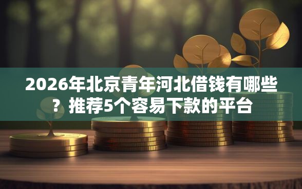 2026年北京青年河北借钱有哪些？推荐5个容易下款的平台
