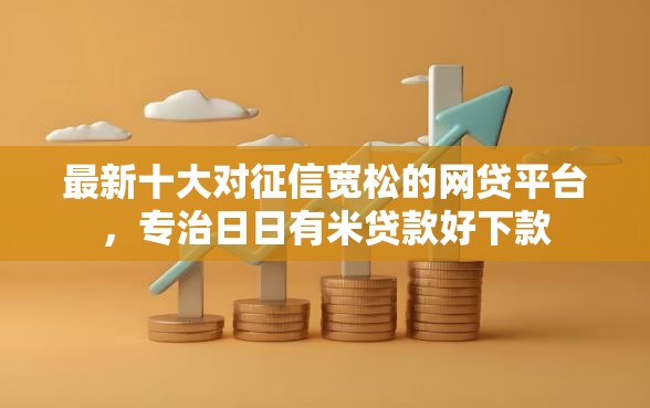 最新十大对征信宽松的网贷平台，专治日日有米贷款好下款