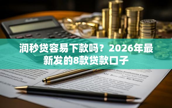 润秒贷容易下款吗？2026年最新发的8款贷款口子