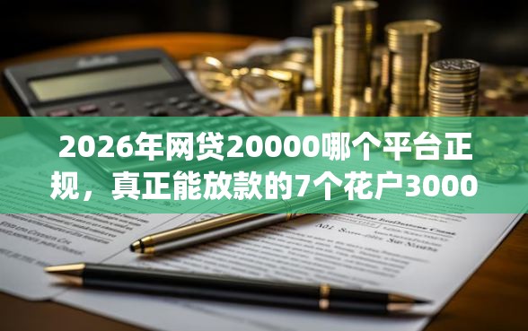 2026年网贷20000哪个平台正规，真正能放款的7个花户3000秒下款app推荐