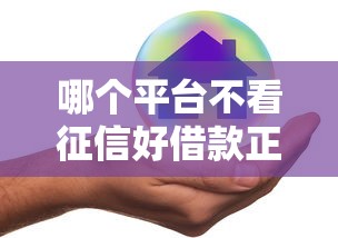 哪个平台不看征信好借款正规？看看这8个平台贷款好通过怎么样